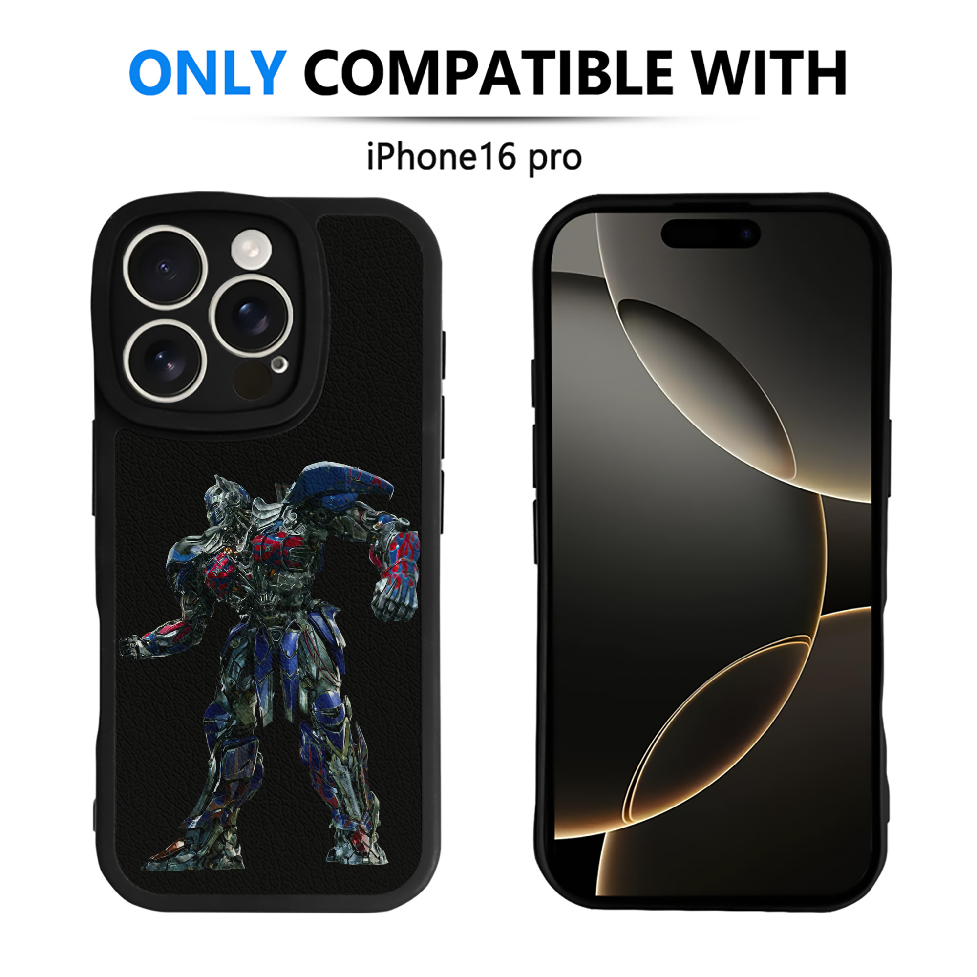 （画像用）  【iPhone 16シリーズ対応】シリコンスマホケース（レザー調） 材質：シリコン